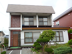 壁と屋根の塗替え前