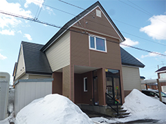 壁と屋根の塗替え前