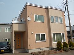 壁と屋根の塗替え前