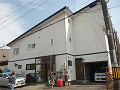 壁と屋根の塗替え前