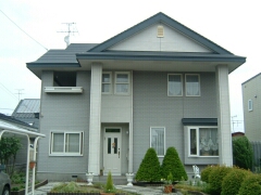 壁と屋根の塗替え前