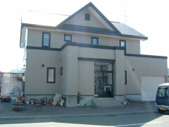 壁と屋根の塗替え前