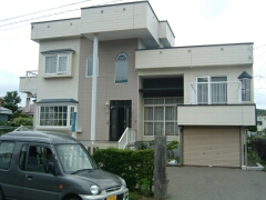 壁と屋根の塗替え前