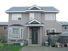 壁と屋根の塗替え後