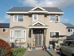 壁と屋根の塗替え前