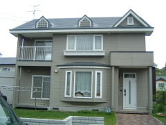 壁と屋根の塗替え前